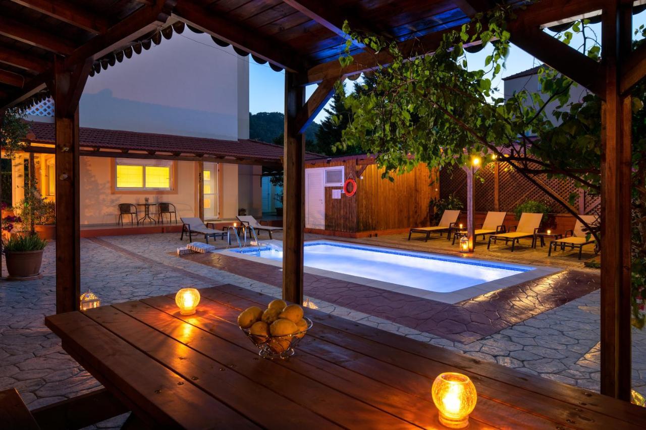 Antico Rosso Villa Ialysos  Buitenkant foto