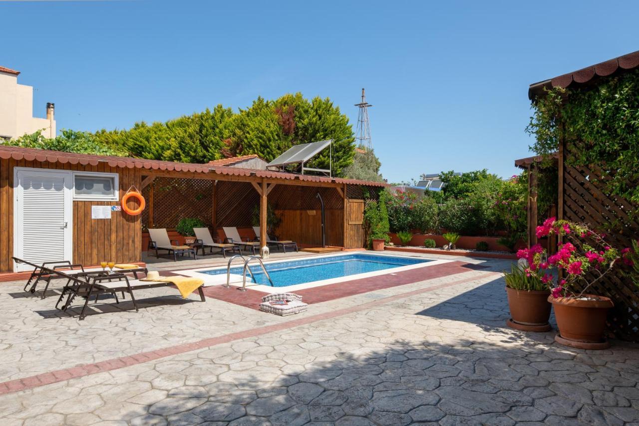 Antico Rosso Villa Ialysos  Buitenkant foto
