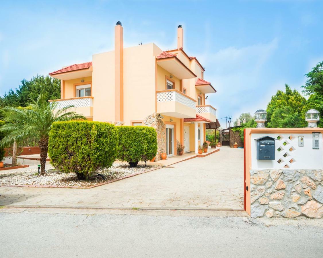 Antico Rosso Villa Ialysos  Buitenkant foto